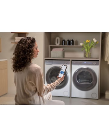 Haier X7 HD100-C367U1-UK Wi-Fi 10kg Heat Pump Tumble Dryer White