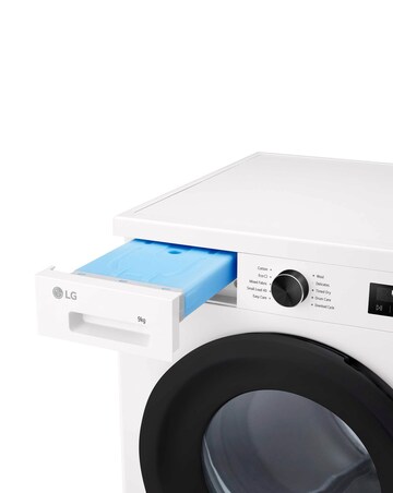 LG X 10 RHX1009NWK 9kg Heat Pump Tumble Dryer - White + Install