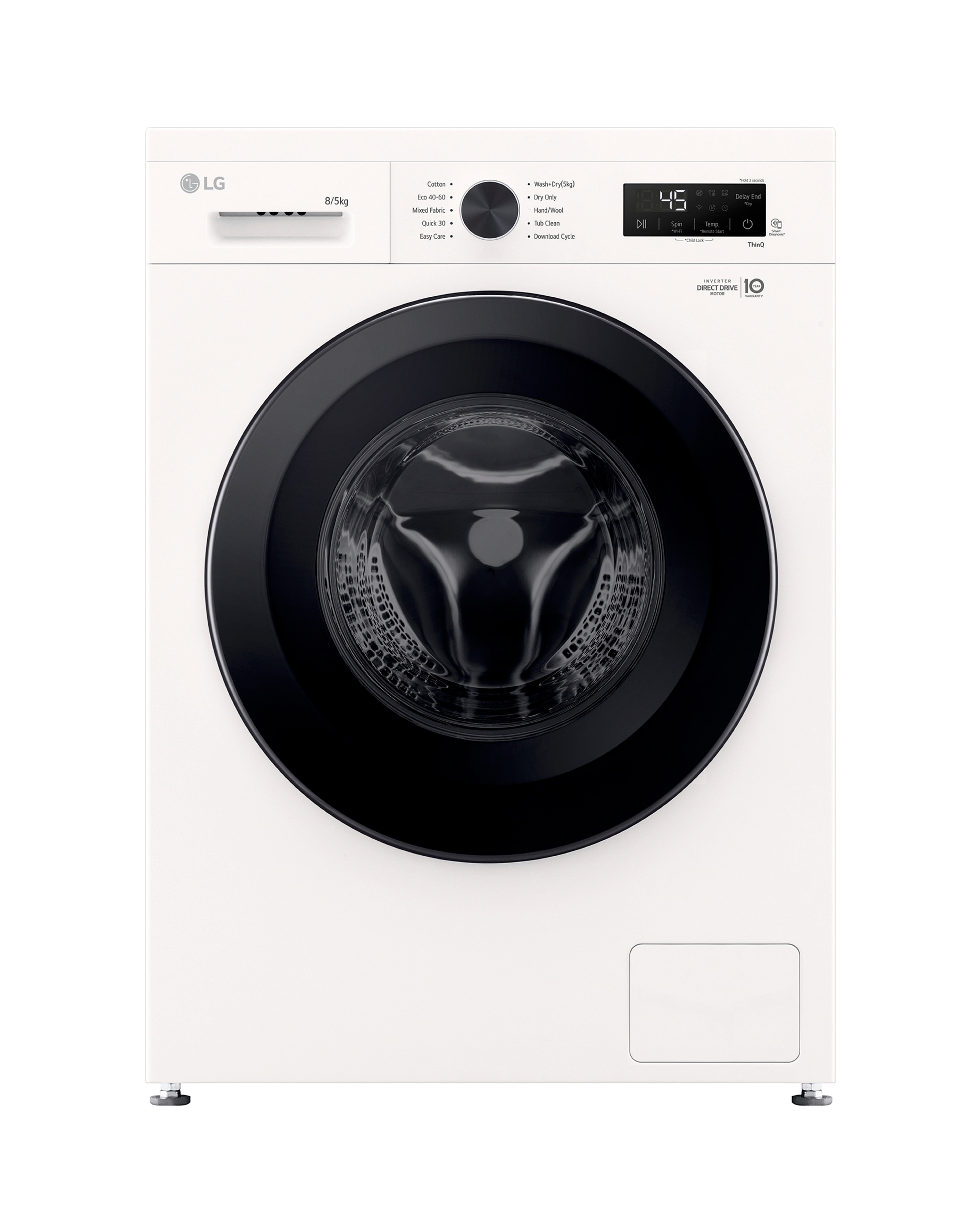 LG X10 W4X1085NWK 8kg/5kg Wash Dry Ins