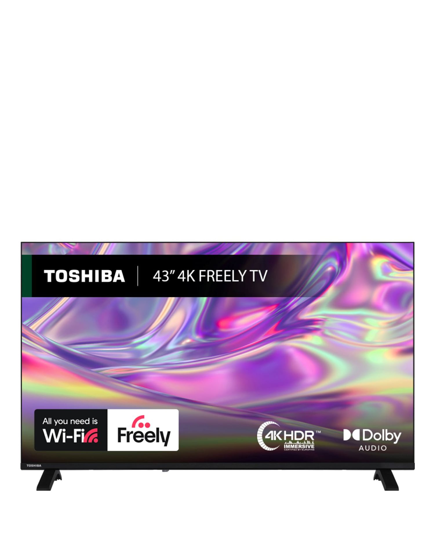 New In - Toshiba 43UV1563DB 43in 4k UHD Smart TV