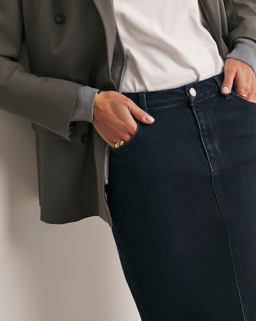 Anthology Indigo Maxi Skirt