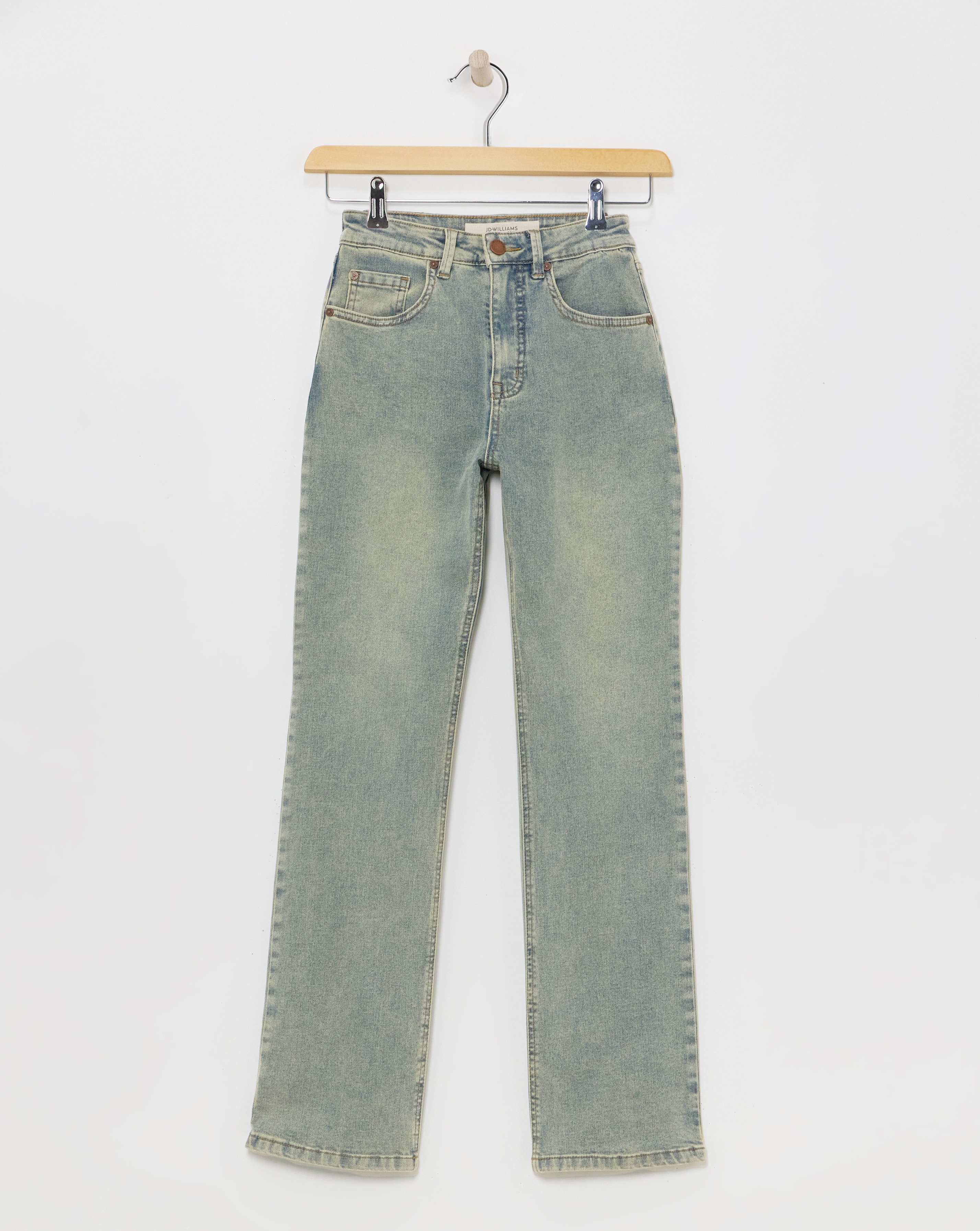 Dystopian Wash Straight Leg Jeans