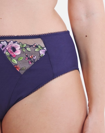 Elomi Himari High Leg Knicker Midnight