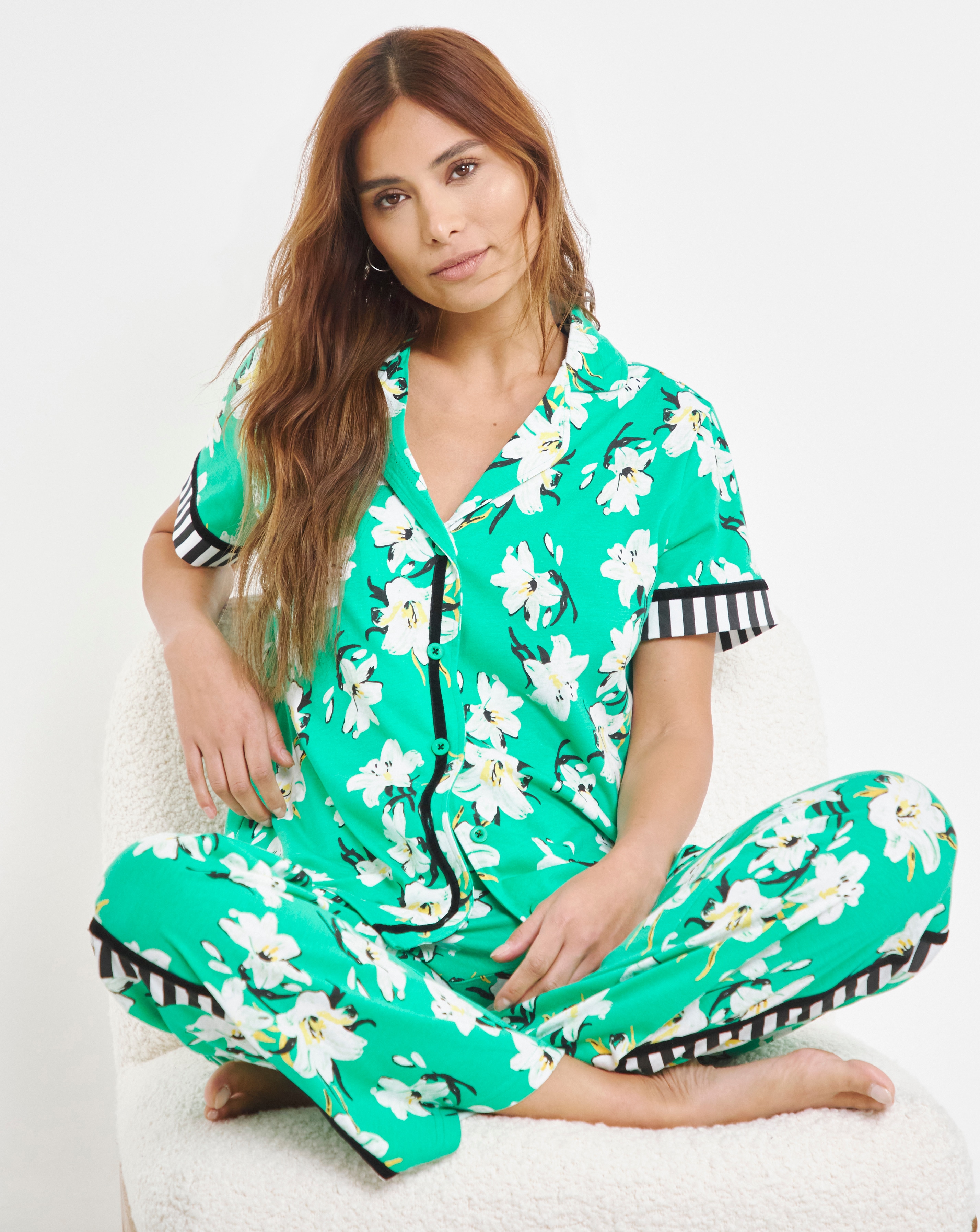 Joe Browns Lily Print Pyjama Set