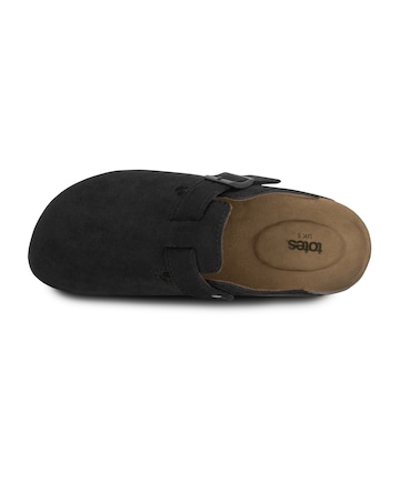 totes Ladies Microsuede Clog