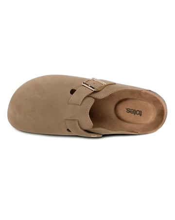 totes Ladies Microsuede Clog