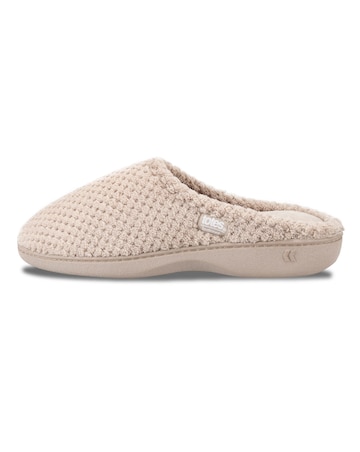 Totes Ladies Popcorn Terry Mule Slippers