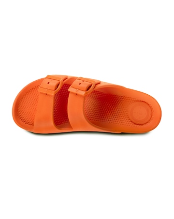 totes Ladies Double Buckle Adjustable Sliders