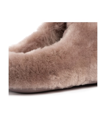 Just Sheepskin Womens Louise Full Sheepskin Mule Slippers