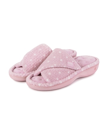 totes Ladies Popcorn Turnover Open Toe