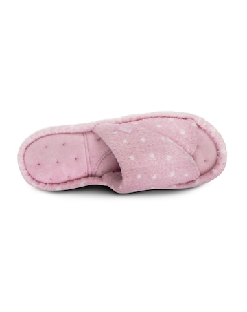 totes Ladies Popcorn Turnover Open Toe