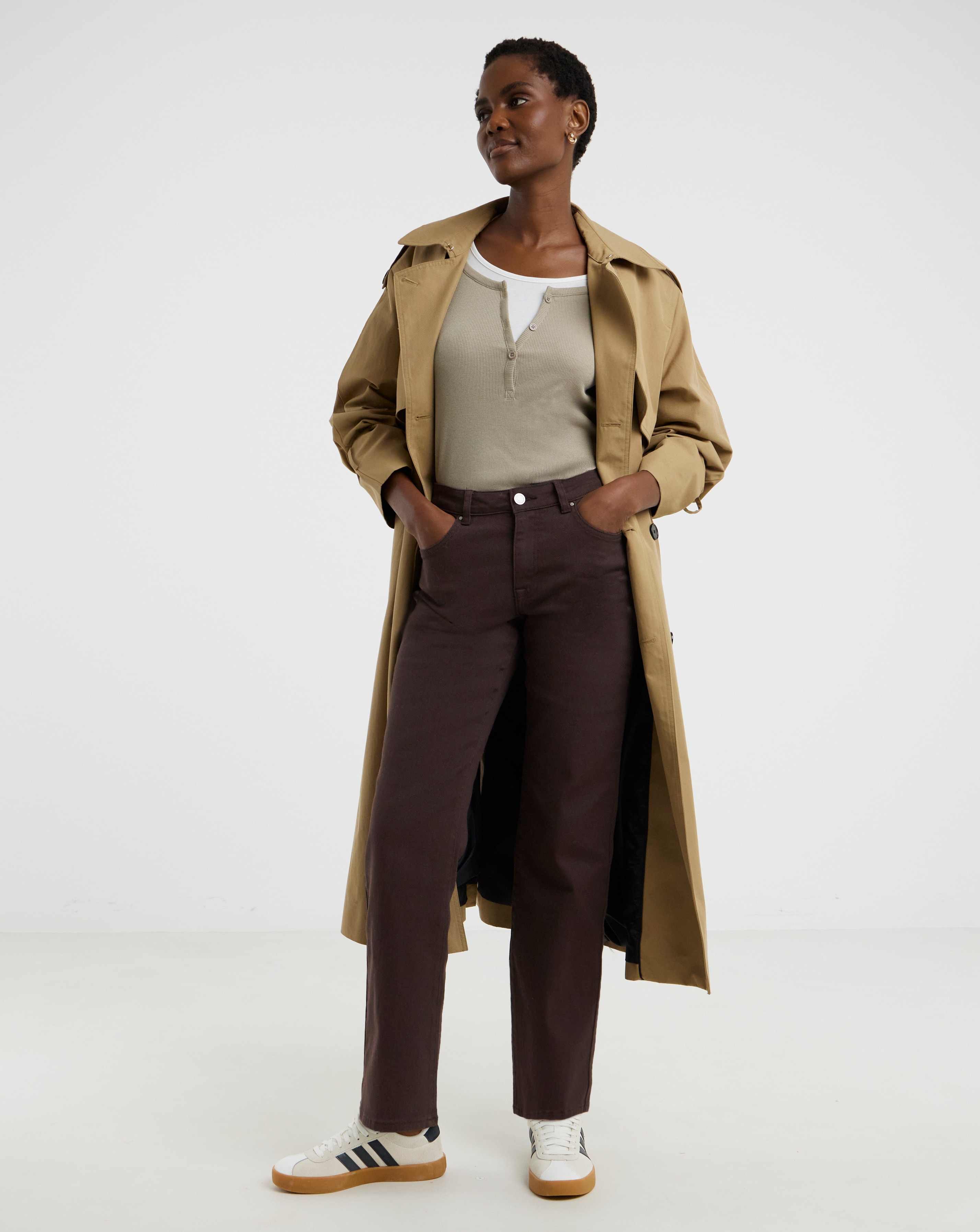 Authentic Straight Leg Jeans