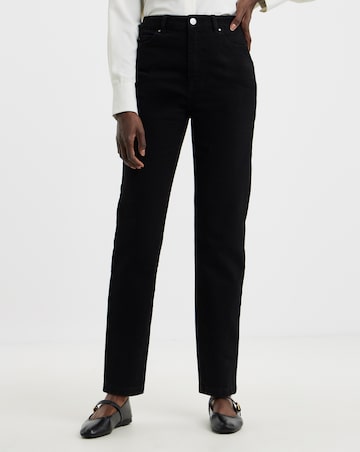 Black Authentic Mom Jeans