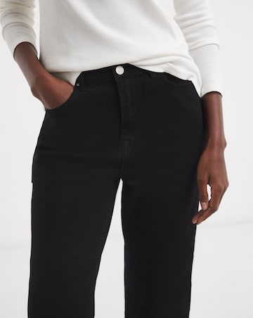 Black Authentic Mom Jeans