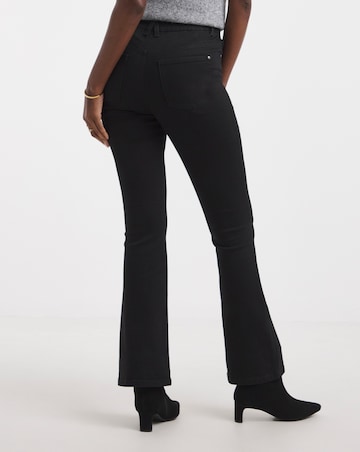 Black Superstretch Bootcut Jeans