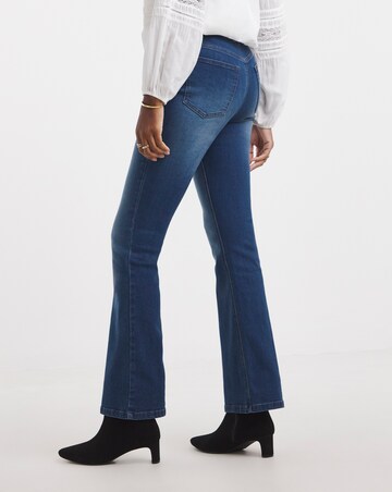 Mid Blue Superstretch Bootcut Jeans