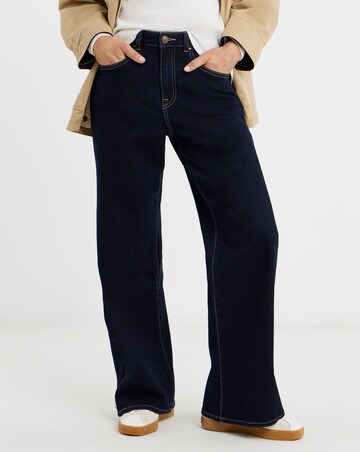 Indigo Authentic Wide Leg Jeans