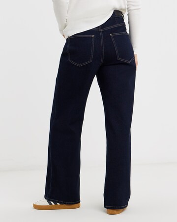 Indigo Authentic Wide Leg Jeans