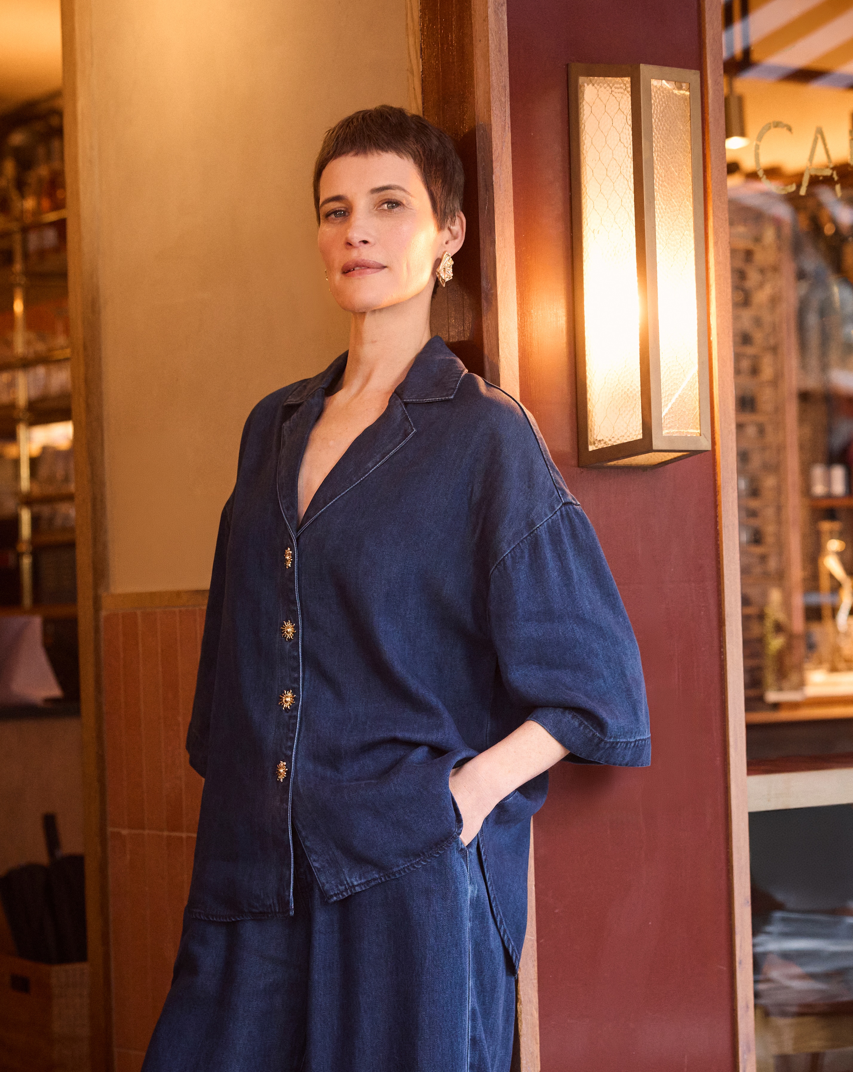 New In - Lyocell Denim Shirt