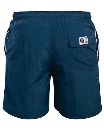 D555 Big & Tall Yarrow Full Length Swim Short - Navy