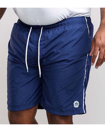 D555 Big & Tall Yarrow Full Length Swim Short - Royal
