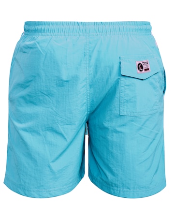 D555 Big & Tall Yarrow Full Length Swim Short - Blue