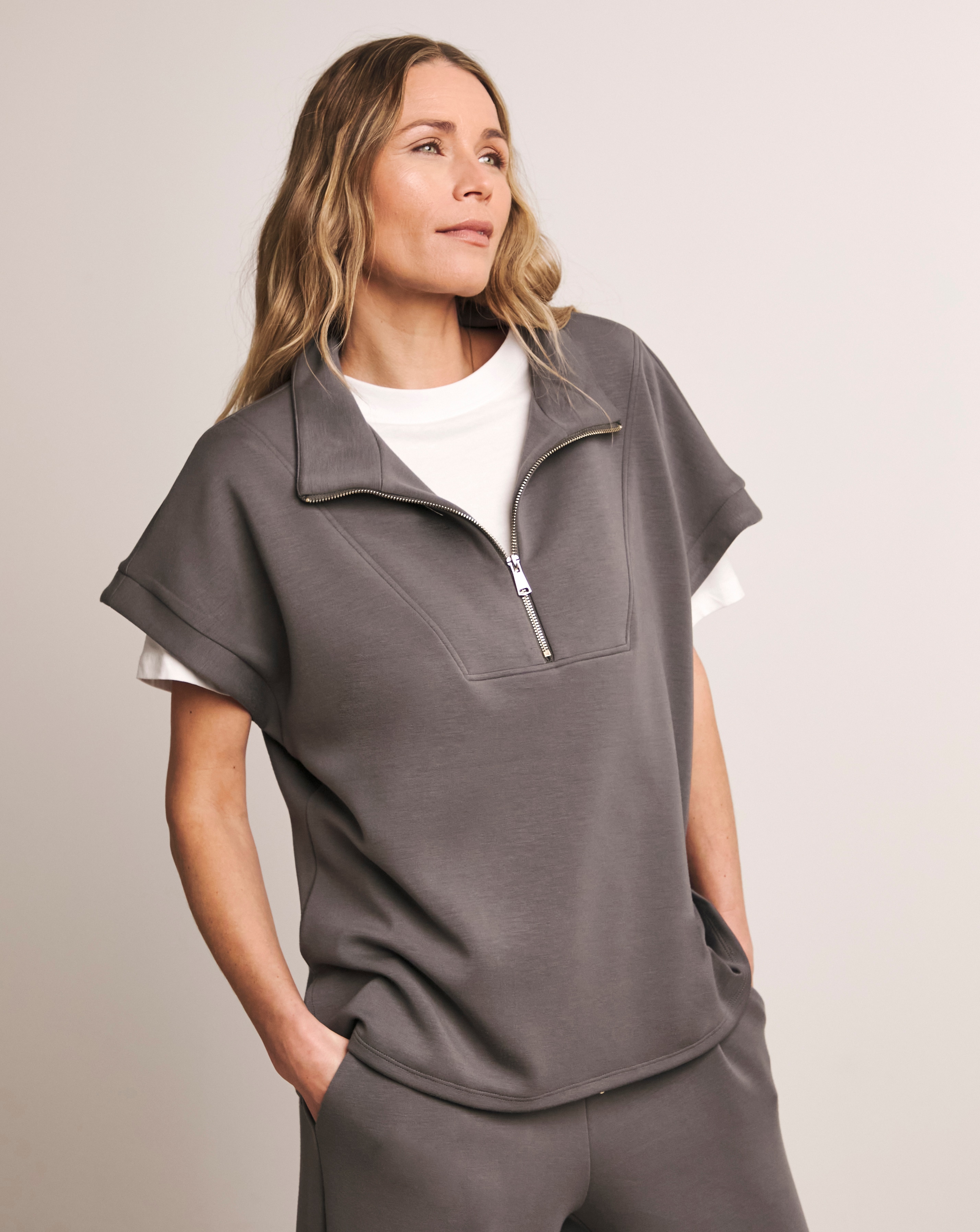 Anthology Half Zip Tank