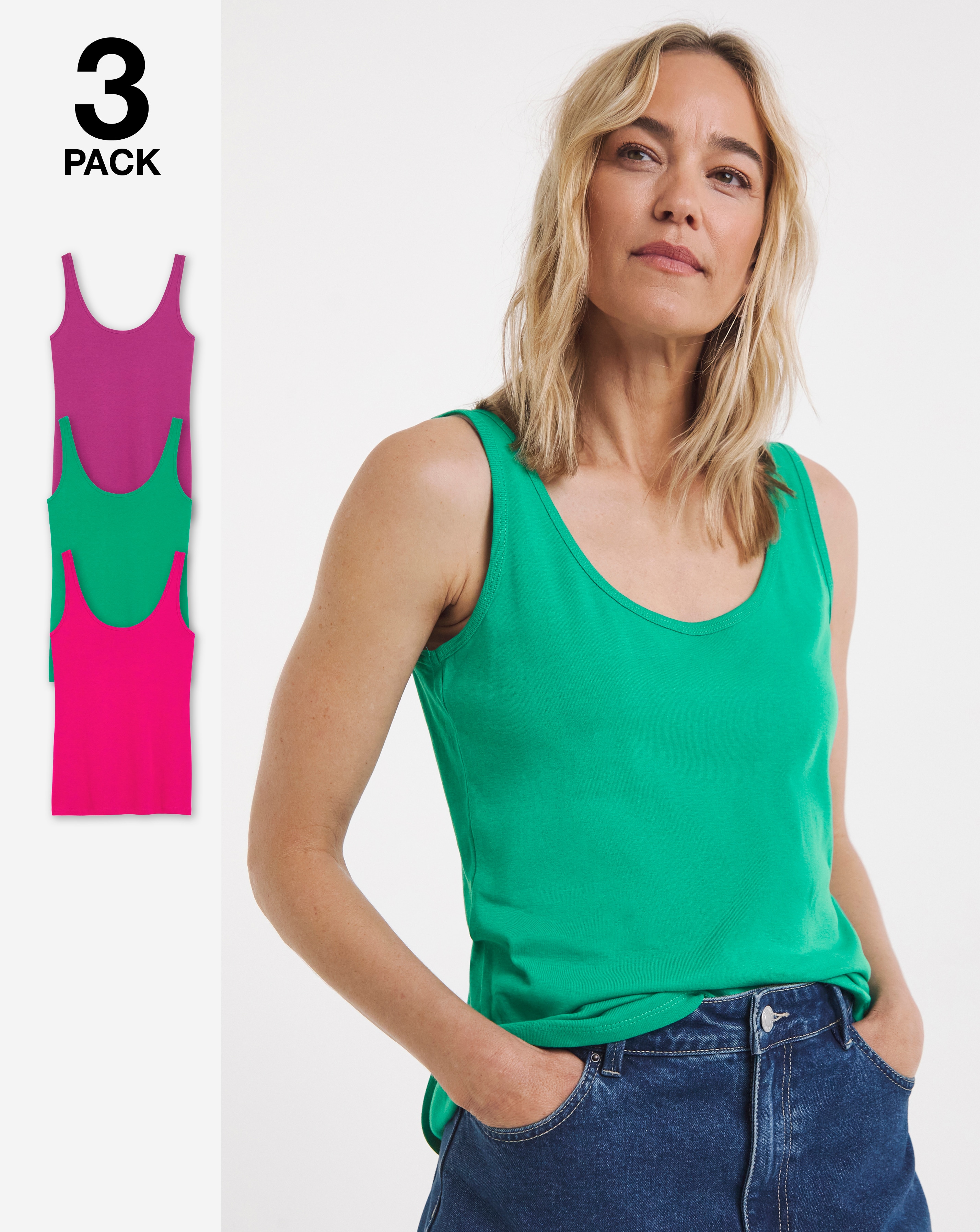 3 Pack Vests
