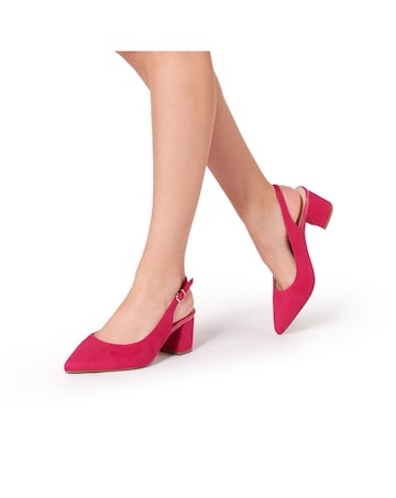 Paradox London Isadora Block Heel Courts