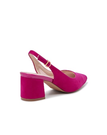 Paradox London Isadora Block Heel Courts
