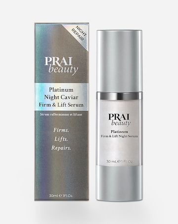 PRAI Platinum Night Caviar Firm & Lift Serum - 30ml