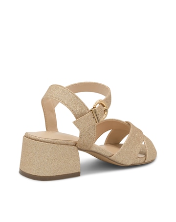 Paradox London Neala Wide E Fit Block Heel Sandal