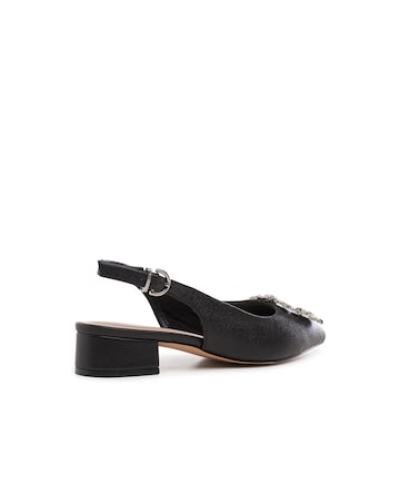 Paradox London Fortune Wide Fit Low Block Heels
