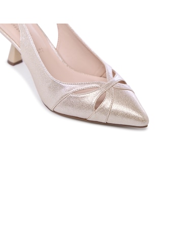 Paradox London Fairmont Wide Fit Slingback Heels