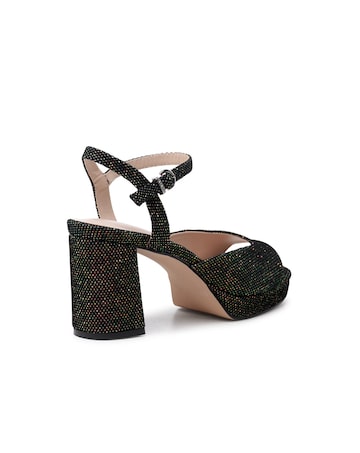Paradox London Livia Platform Block Heeled Sandals