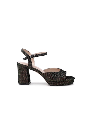 Paradox London Livia Platform Block Heeled Sandals