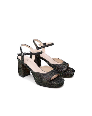 Paradox London Livia Platform Block Heeled Sandals