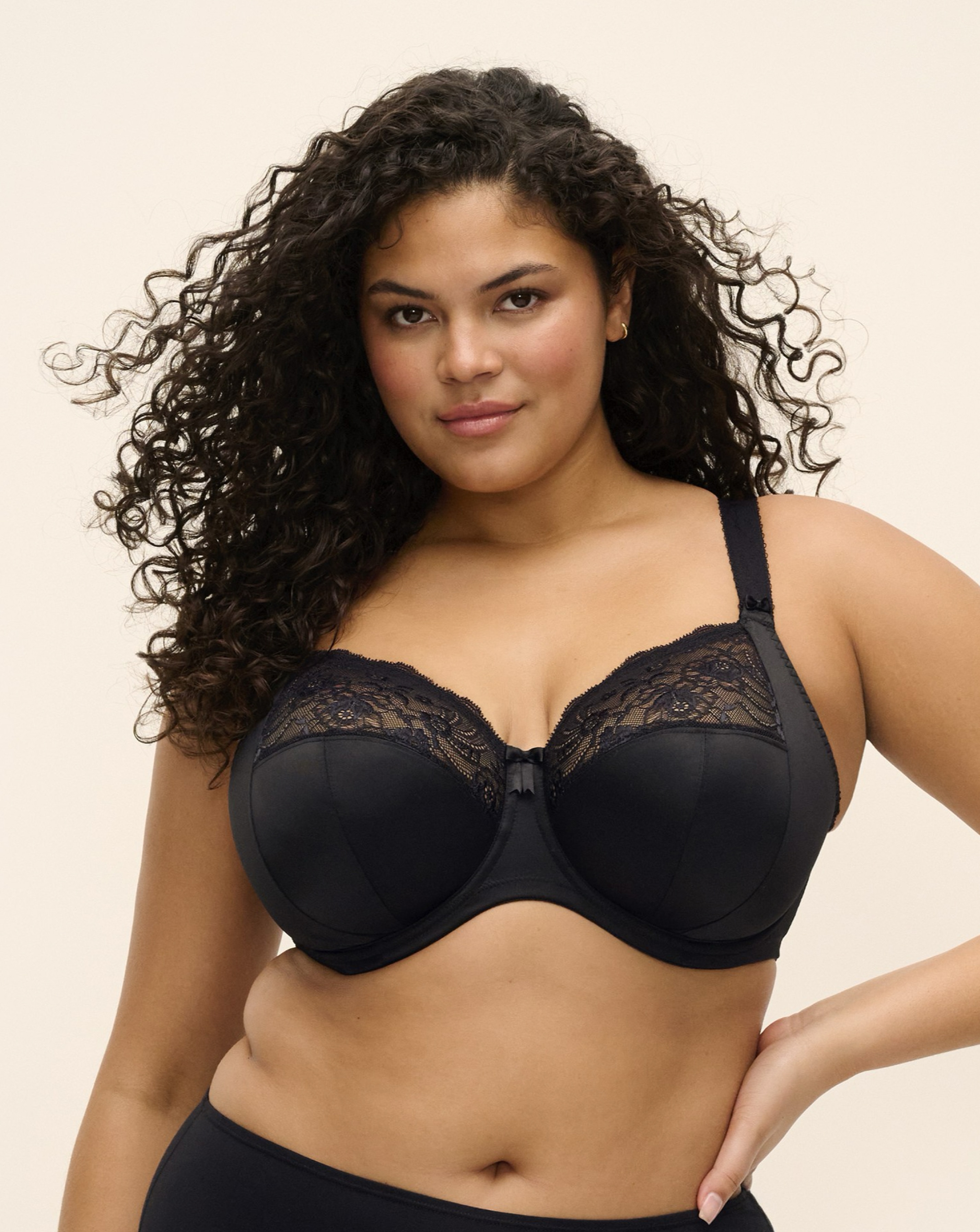 New In - Elomi Morgan Full Cup Wired Bra Black