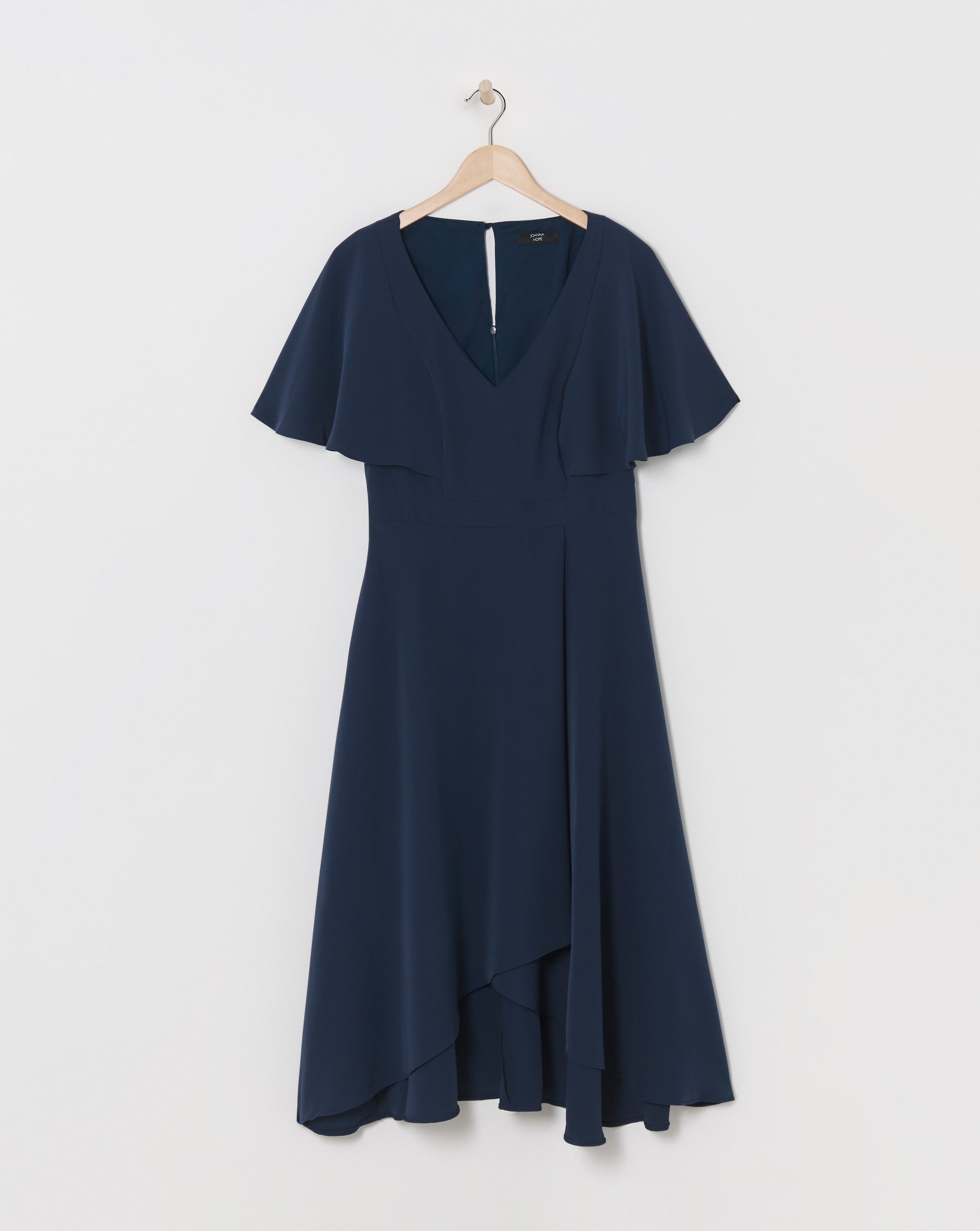 Joanna Hope Navy Angel Sleeve Dress