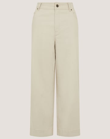 Monsoon Hallie Cropped Wide Leg Jeans