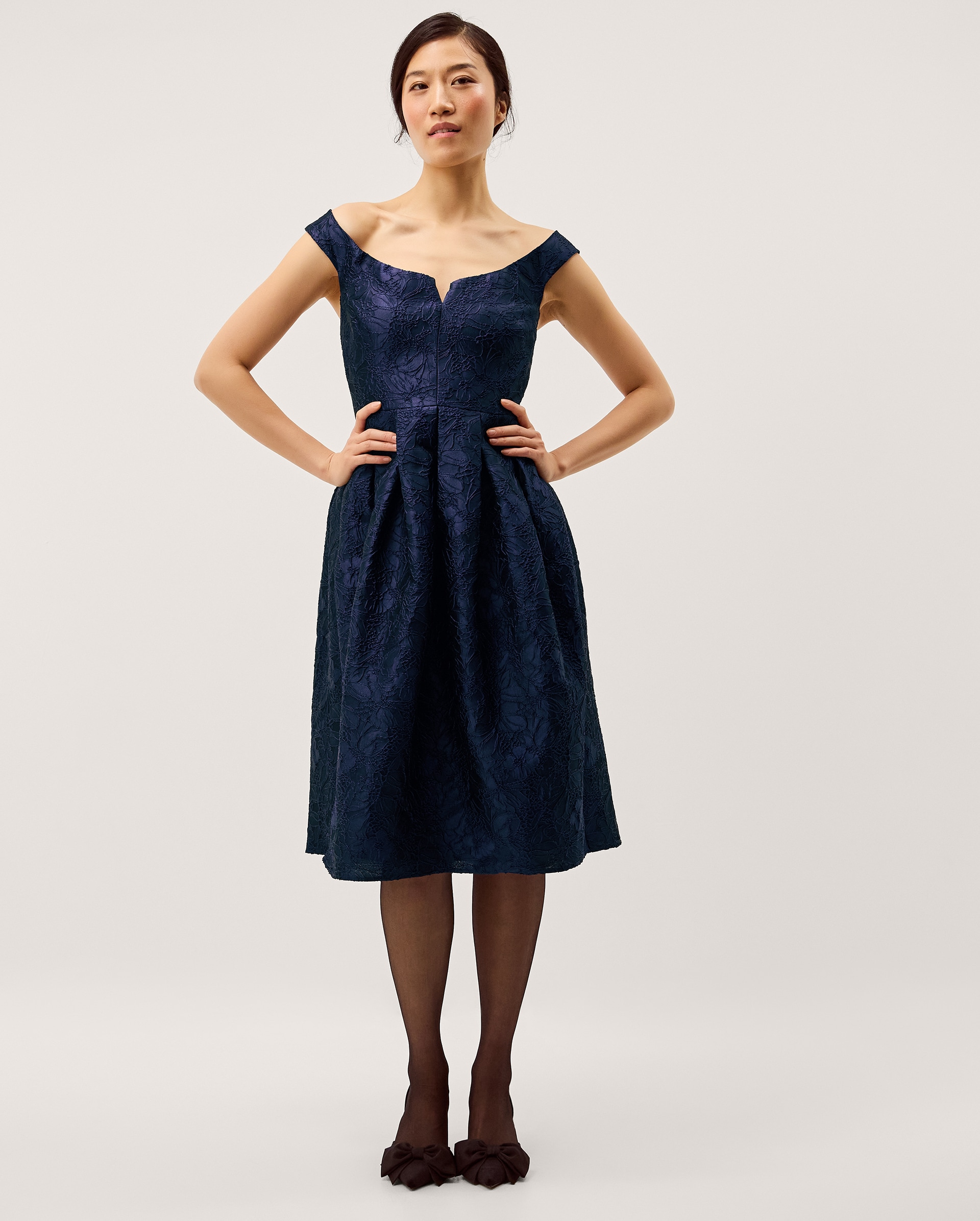 New In - Monsoon Juliana Floral Midi Dress