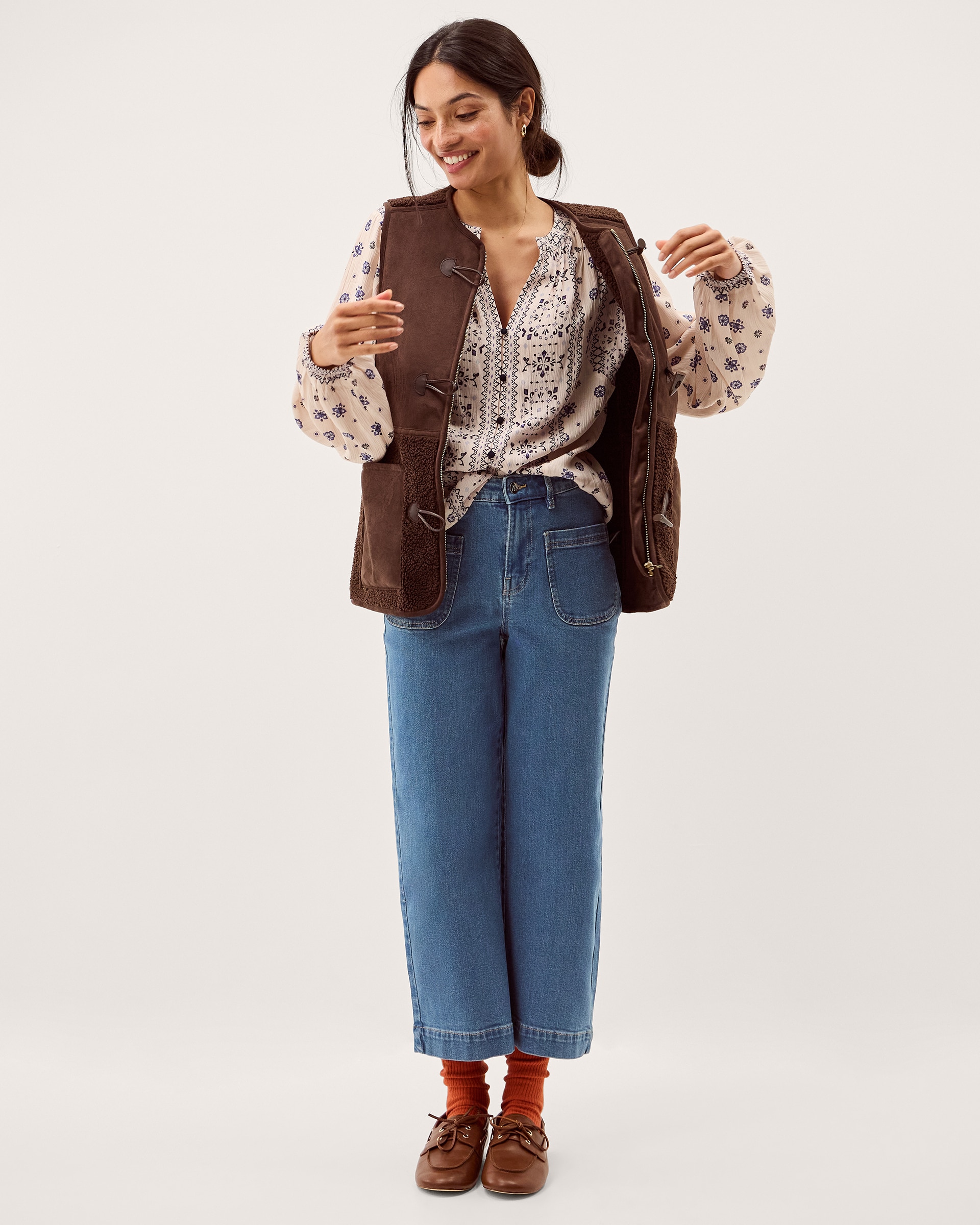 Monsoon Bonny Print Blouse