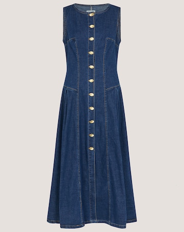 Monsoon Layla Denim Midi Dress