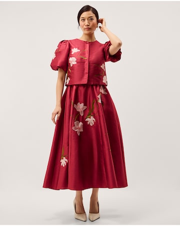 Monsoon Anya Puff Sleeve Floral Jacket