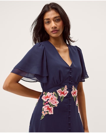 Monsoon Coraline Floral Midi Dress