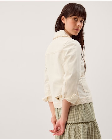 Monsoon Sadie Frill Denim Jacket