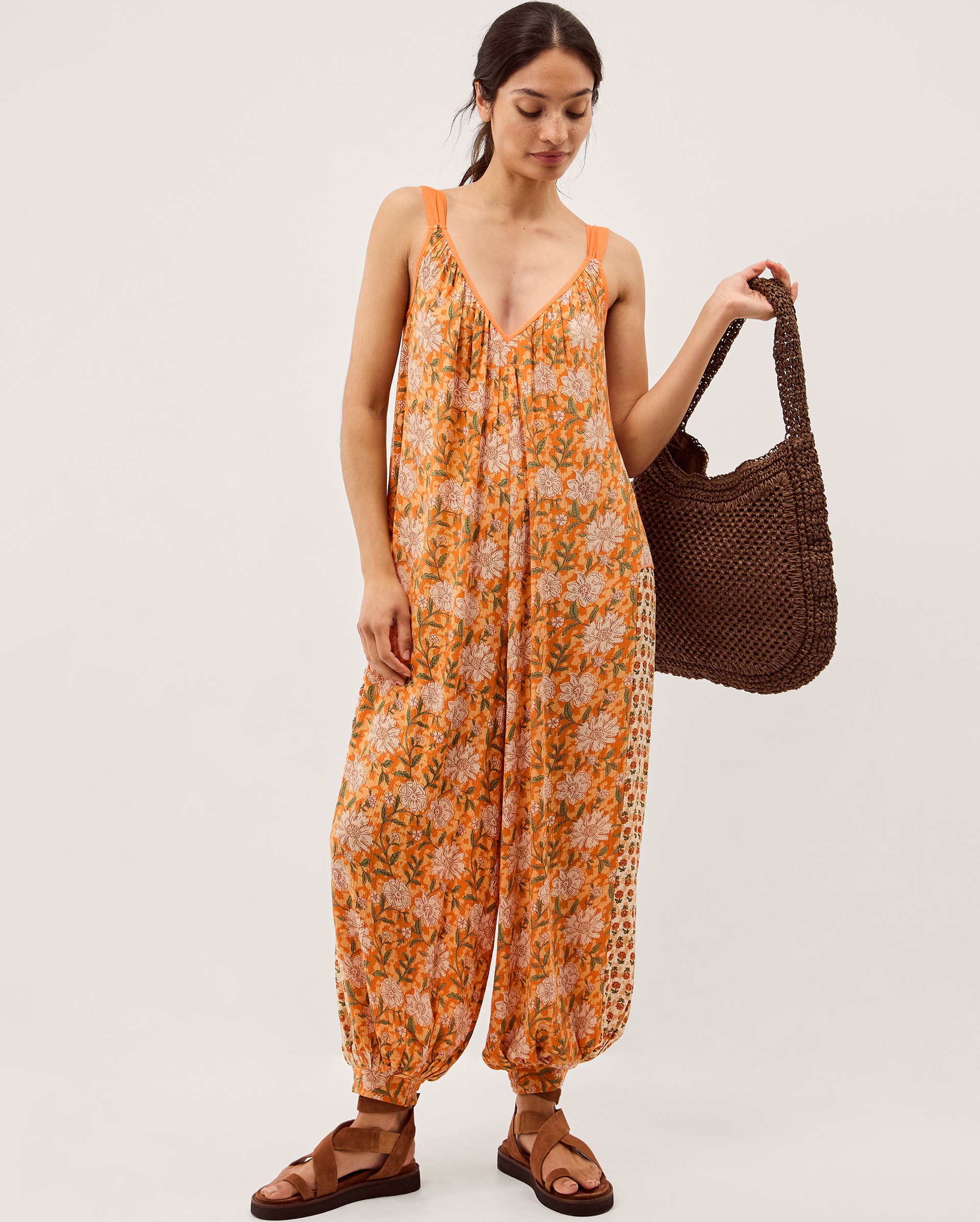 New In - Monsoon Carris Floral Print Jumpsuit