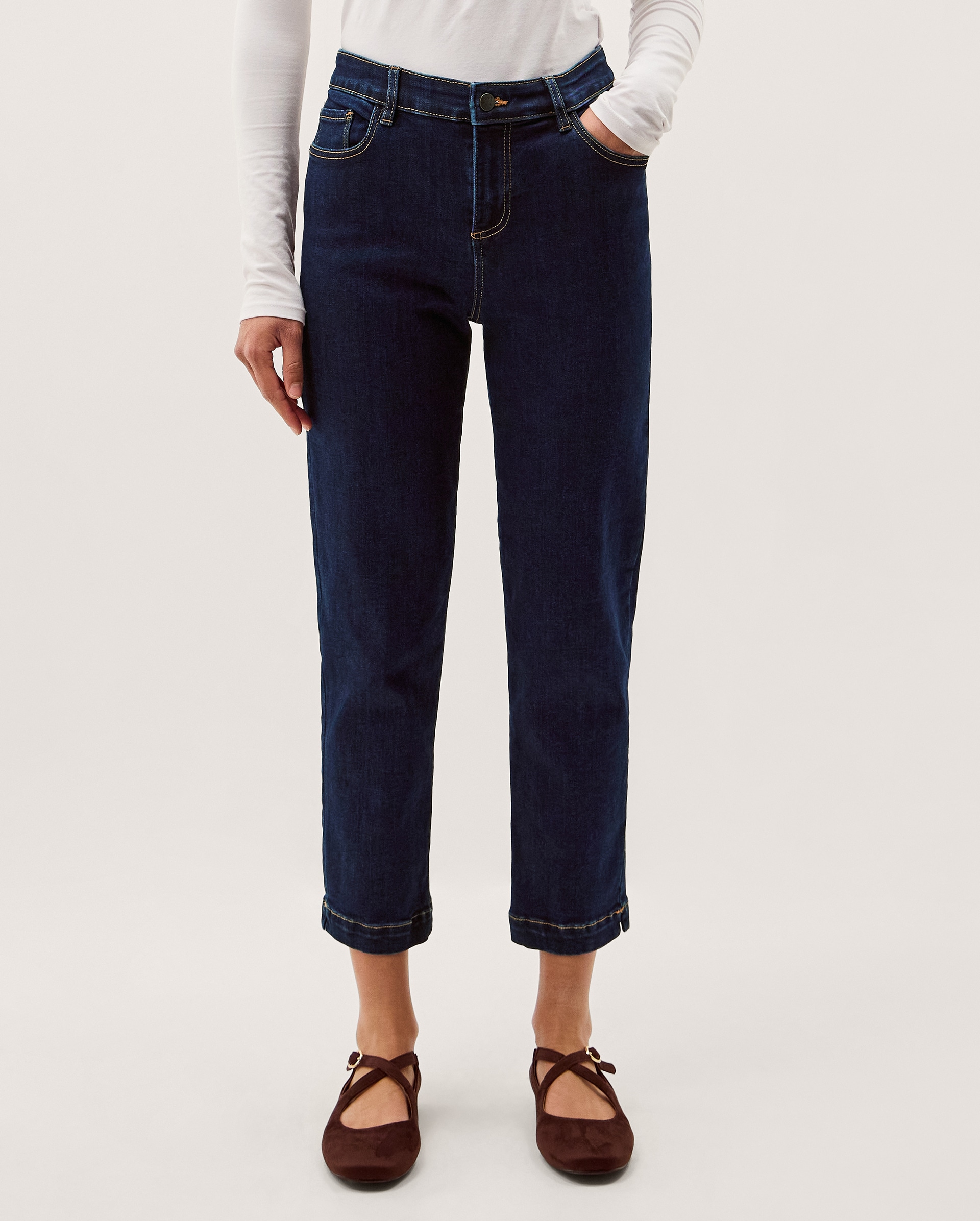New In - Monsoon Safaia Straight Cropped Jeans