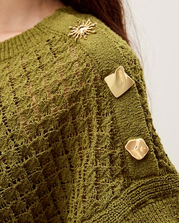 Monsoon Bree Button Knit Jumper