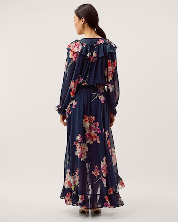 Monsoon Amber Floral Ruffle Maxi Dress